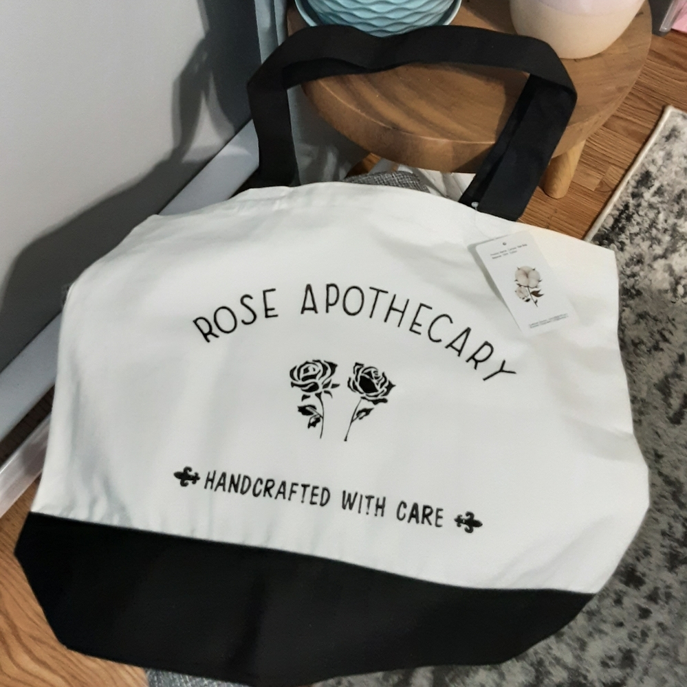 Brand new ROSE APOTHECARY tote